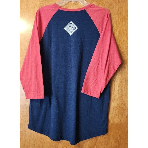 Charlie Hustle Kansas City Monarchs Navy museum raglan 3/4 sleeve t-shirt - Picture 5 of 7